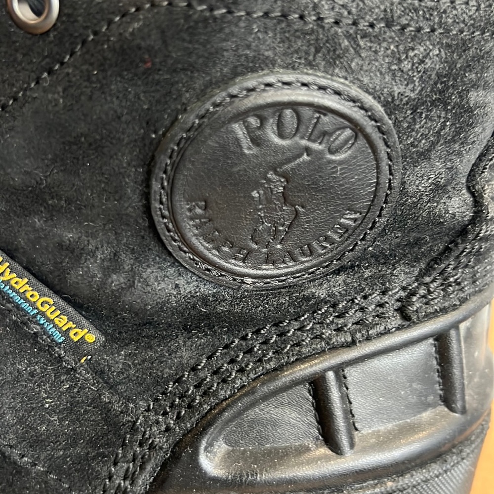 Polo Ralph Lauren Black Waterproof Boots
